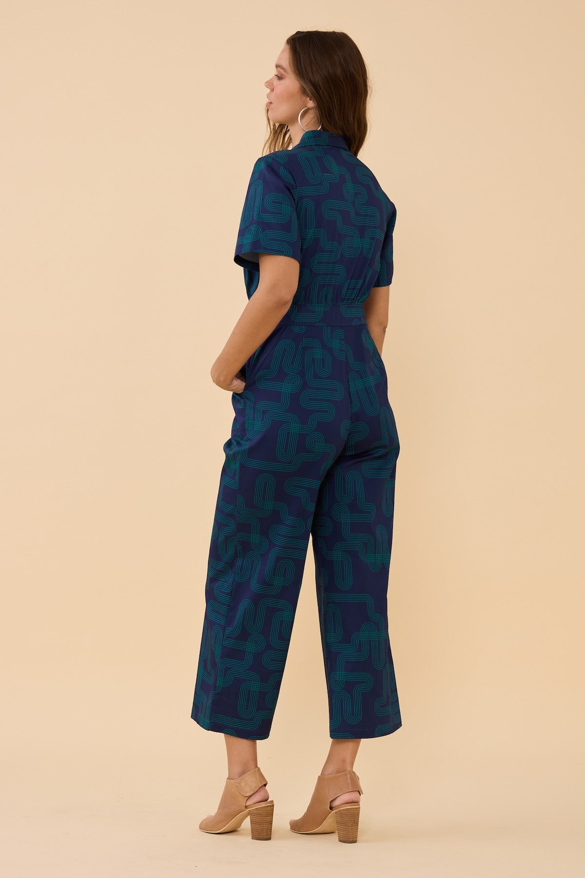 Woman wearing Frock Me Out LABYRINTH Freestyler Jumpsuit